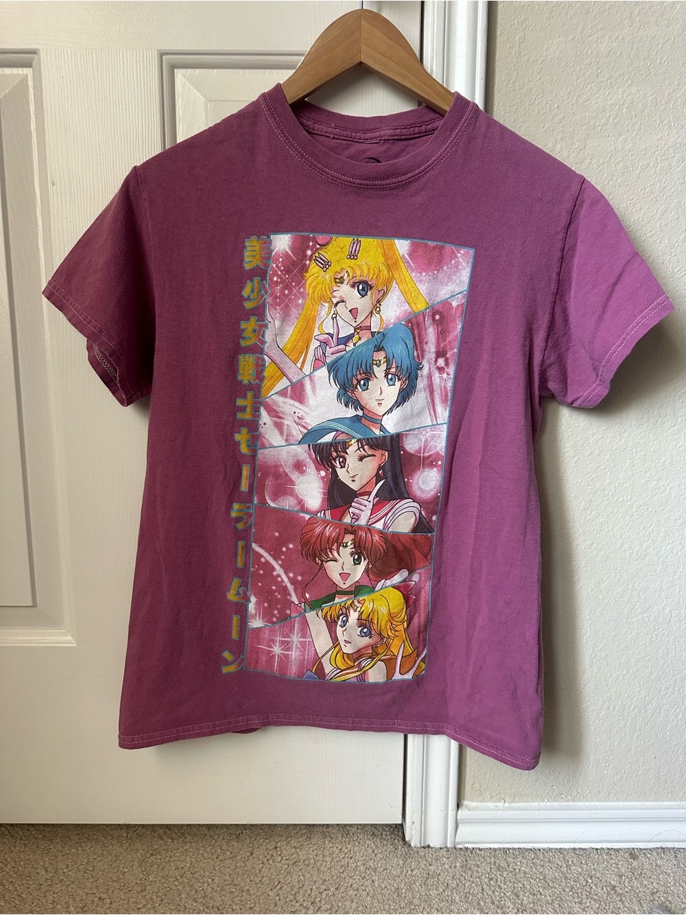 Womens Sailor Moon Vibrant Cute Kawaii Graphic Tee